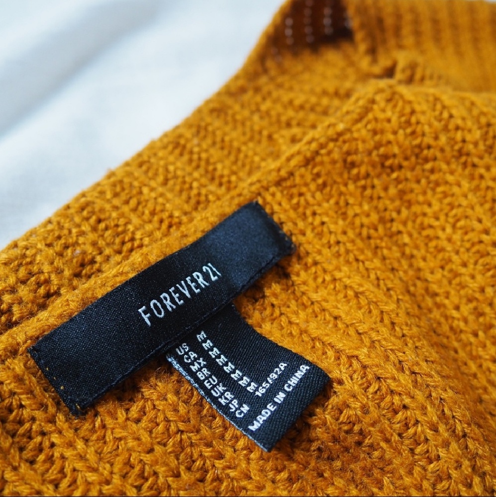 Mustard Sweater - Picture 4 of 4